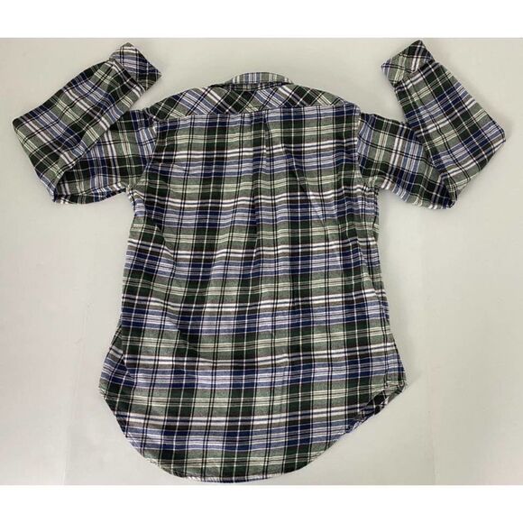 Current / Elliot Flannel Shirt Wear for Love / Love for Wear Green Blue - Size 1 - Picture 2 of 6